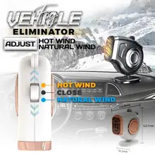 

Car Hot Air Heater Blower Fast Heating Windshield Fog Remove Defrost SUV Auto Demisting Defog 12V 24V Truck Defogger 150W