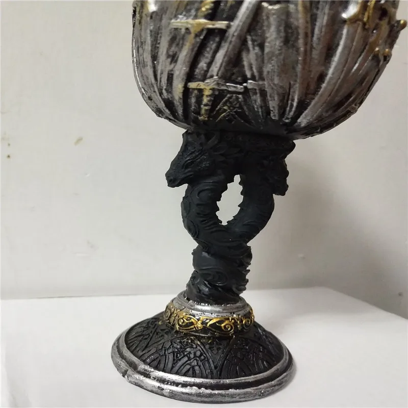 Игра престолов Signets Tankard из нержавеющей стали и смолы 3D Кофе пивная кружка для