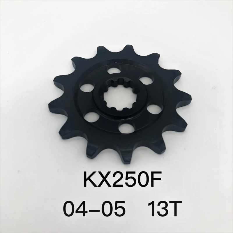 520 13T Motorcycle Front Sprocket Small Gear For KX250F 2004-2005 KX 250F | Автомобили и мотоциклы