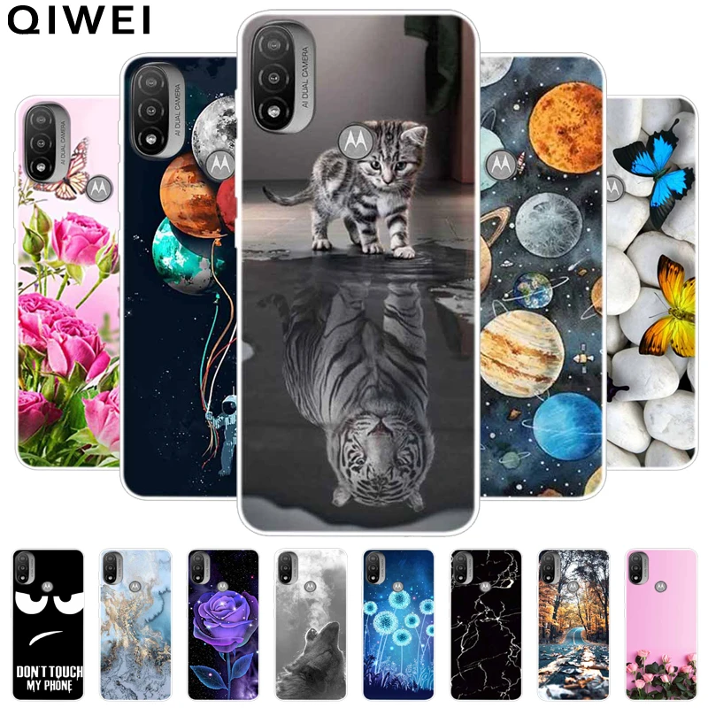 Funda protectora para Motorola Moto E20, carcasa transparente de TPU suave, para Moto E30 E40/G, Coque E 20 30 40|Fundas antigolpes para teléfono| - AliExpress
