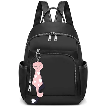 

Korean Version Of The Leisure Outdoor Backpack Custom Travel Bag Waterproof Custom Student Bag Black