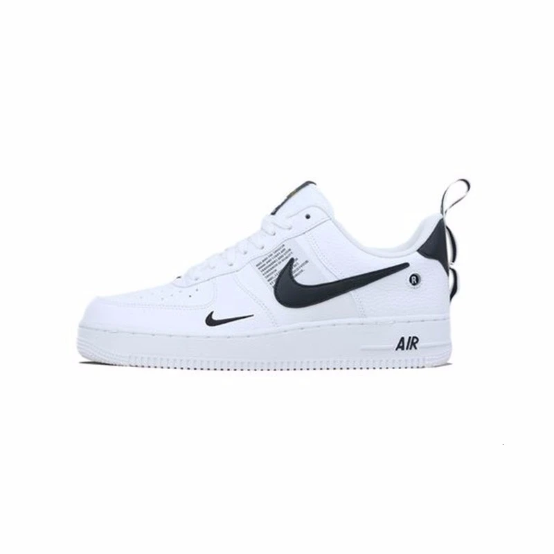 Мужские кроссовки для скейтбординга от NIKE Air Force 1, удобные спортивные кроссовки для мужчин# AJ7747 - Цвет: AJ7747-100