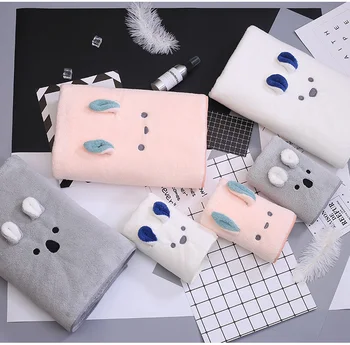 

Cartoon Bath Towel Cotton Ultra-absorbent Beach Towels Korean Quick Dry Women Bathroom Handtuch Towels Bathroom Set AC50TO