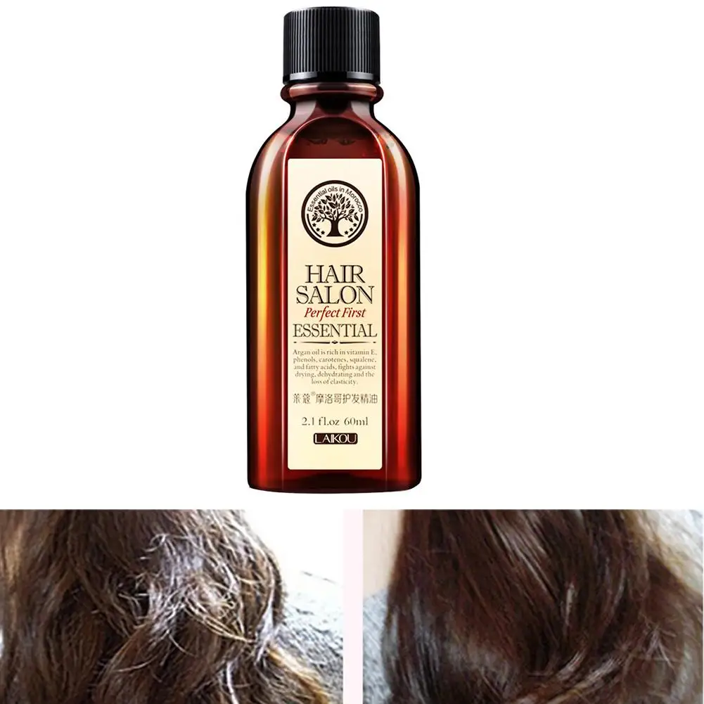 60ml Argan Nourishing Anti Loss Scalp Treatment Hair Essential Oil Health Care Promote Growth Beauty Essences | Красота и здоровье