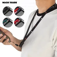 Модный Вендетта Бэтмен граффити Micro type C USB кабель повесить ремень линейка для телефона calibung IQOS Smok Relx красный черный