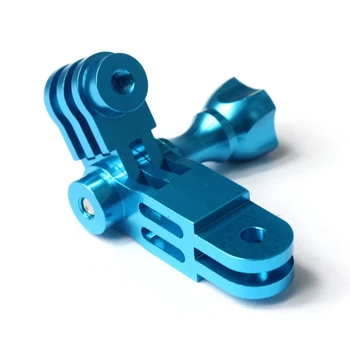 

CNC Aluminium alloy Three-Way Pivot Arm Mount Adapter for GOPRO Hero 1 2 3 3+ 4 5 Session/Xiaomi Yi/SJ/GitUp Sport Camera