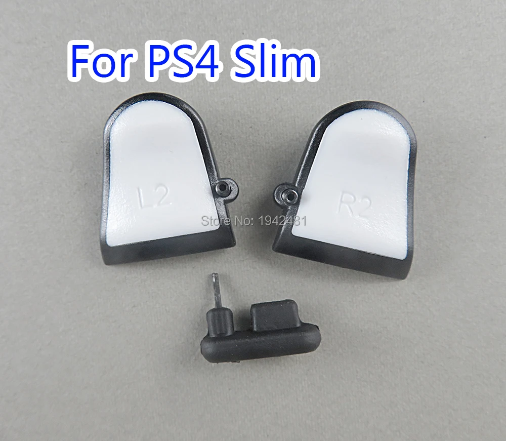 Per Playstation Ps4 Dualshock 4 Ps4 Sottile Ps4 Pro 3 In 1 R2 L2 Grilletto Regolabile Extender W/Polvere Spina Dual Trigger Attachment