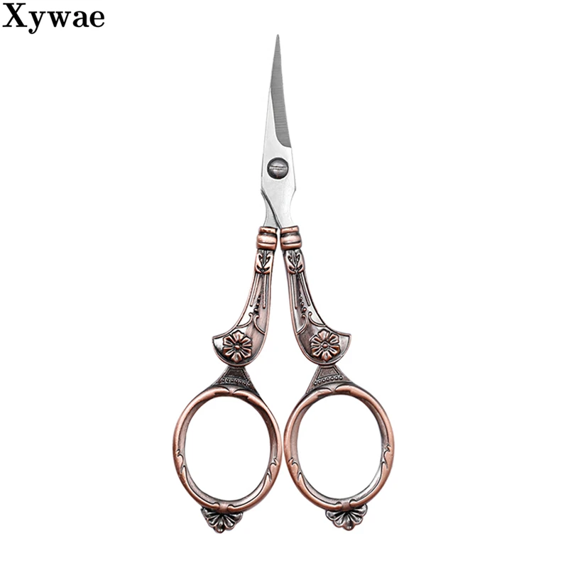 Stainless Steel Scissors Embroidery Fabric Needlework Cross Stitch Sewing Tailor