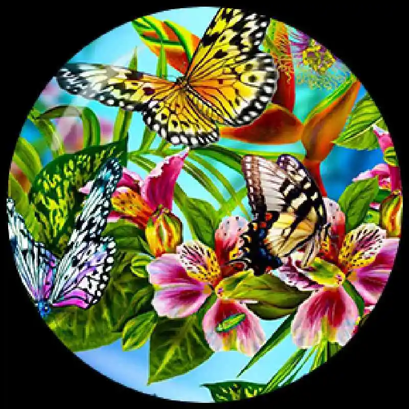 Красивые Животные бабочки художественные узоры 12 мм/16 мм/18 мм/20 мм/25 мм круглый стеклянный кабошон Demo Flatback делая Результаты 10 шт./партия - Цвет: BU21