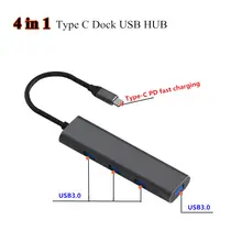 USB 3.0 Multi-Hub USB Splitter 3 USB3.0 Fast Transfer Port for Huawei P20 mate 10 Xiaomi MacBook Pro Computer USB HUB Accessorie