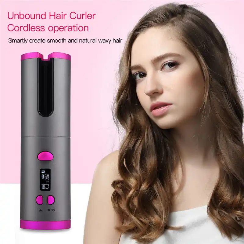 self winding curling iron