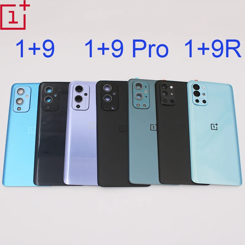 apple phone frame Original For OnePlus 9 / 9R / 9 Pro Back Battery Cover Door Housing Case Rear Glass Replacement Parts For oneplus 1+ 9 9Pro 9R android phone frame png