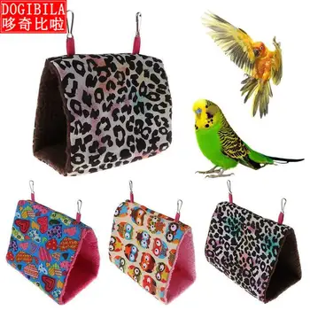 

New Peony Parrot Small Sun Hanger Bird's Nest Warms Bird's Nest Warms and Comforts bird house bird hammock tent
