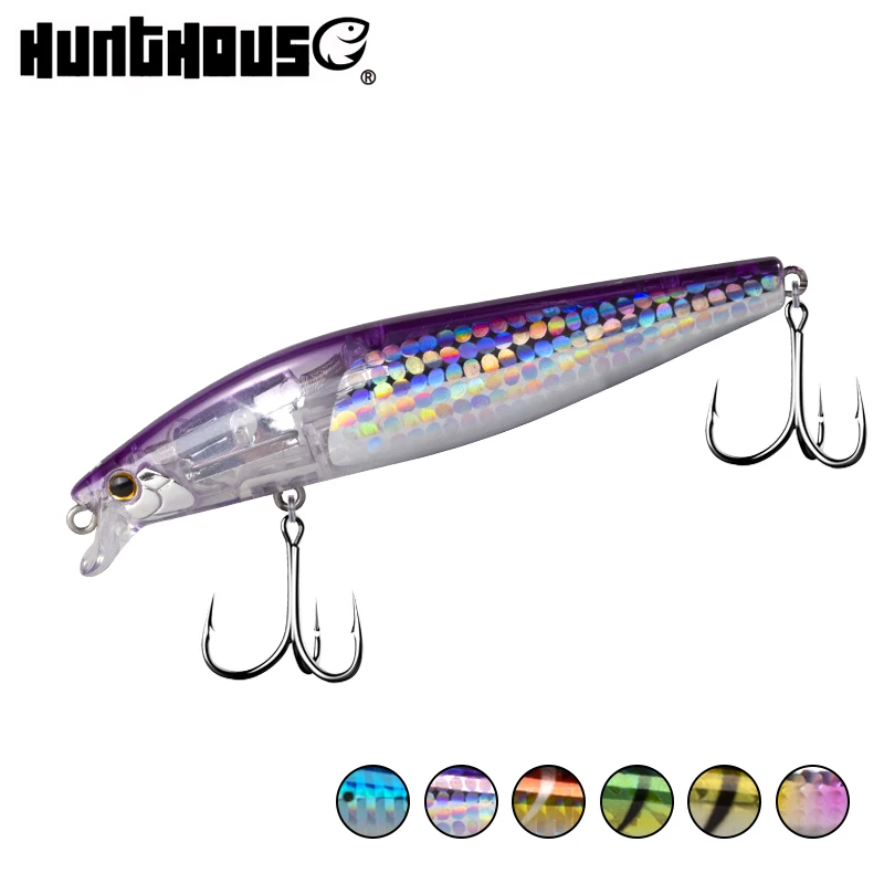 

Hunthouse Minnow lure skining fishing lure 99mm 17g poweful jerking straight reeling snake rolling for fishing