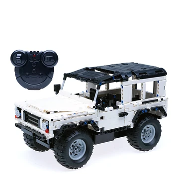 

Cada Technic Series Defender Remote Control Car Building Blocks SUV RC Car Model City Brick Educational Toys For Children Gifts