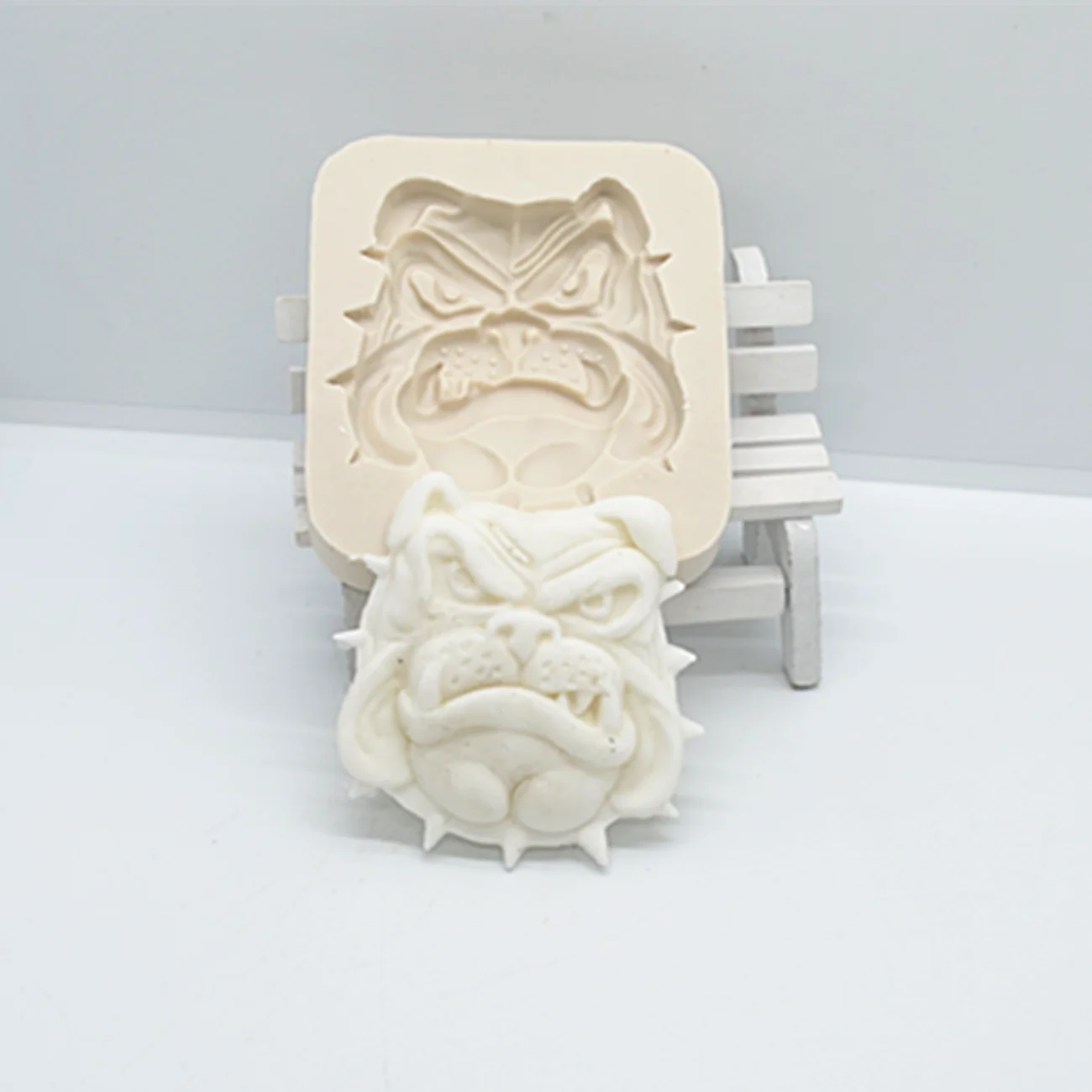 

1pc Dog Head Cake Tools Silicone Resin Fondant Mold Cake Decorating Tools Chocolate Mold Kitchen Baking Accessories FTM1977