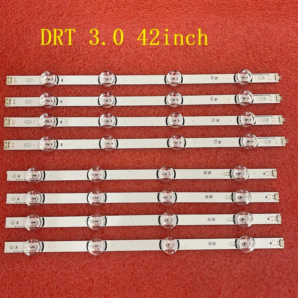 8 sztuk podświetlenie LED paski dla LG 42LB 42LB5800 42LB5700 42LF5610 ...