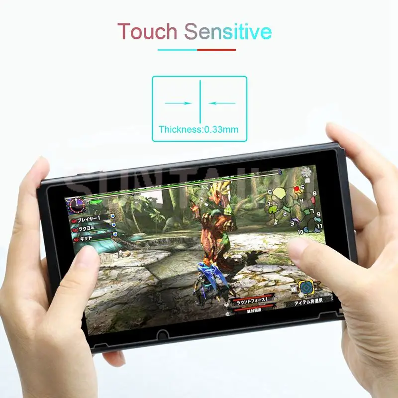 3Pcs Tempered Glass 9H HD Screen Protector Film For Nintendo Switch NS Oled Screen Protector For Nintendo Switch Lite Accessorie