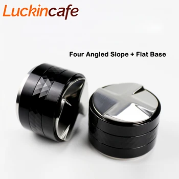 

53MM Stainless Steel Double Head Coffee Tamper Coffee Distributor Coffee Powder Hammer Customized Coffee Accessories