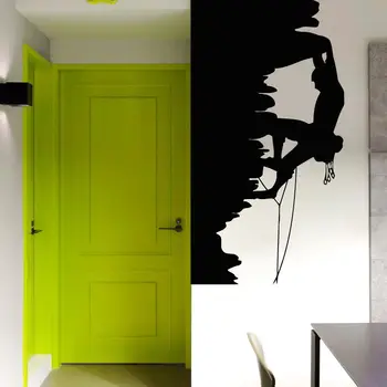 

Rock Mountans Climbing Vinyl Wall Stickers Outdoor Extreme Sports Wall Decal Home Decor Mountain Climbing Vinyl Sticker 794