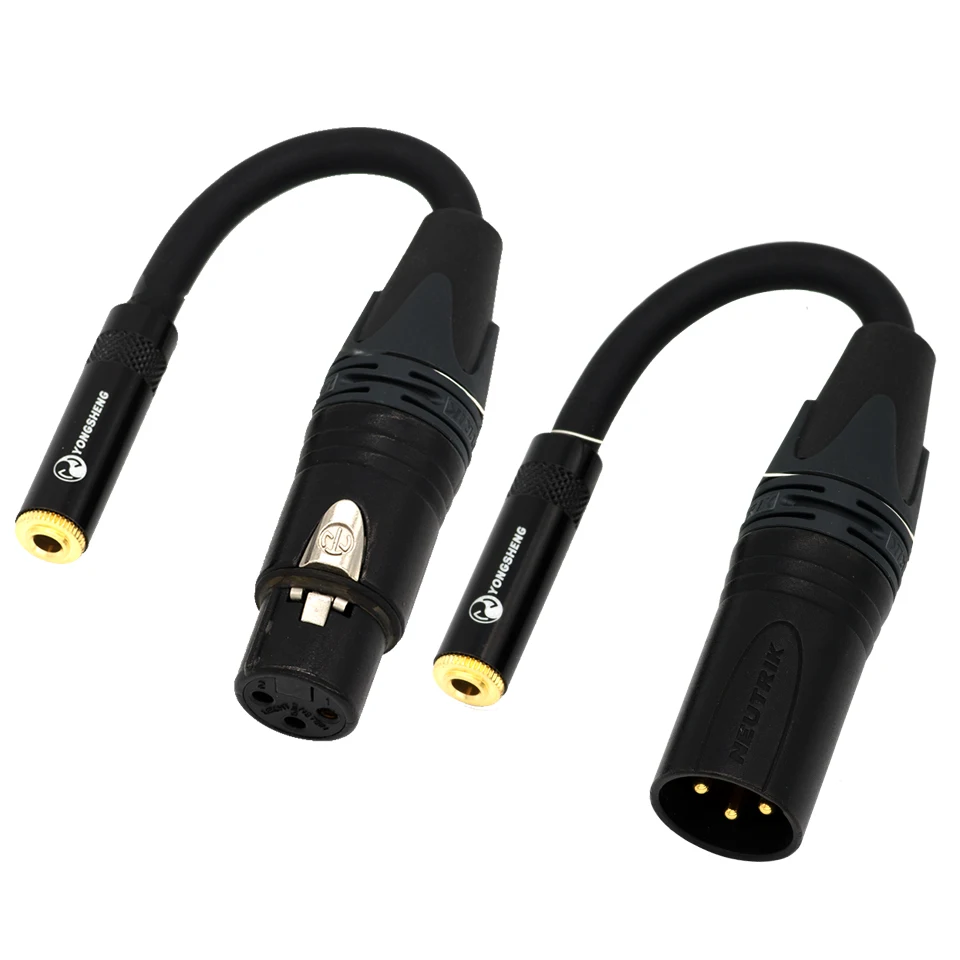 4-Pin XLR to 2.5mm Balanced Adapter High-Quality Mogami OFC Cable 