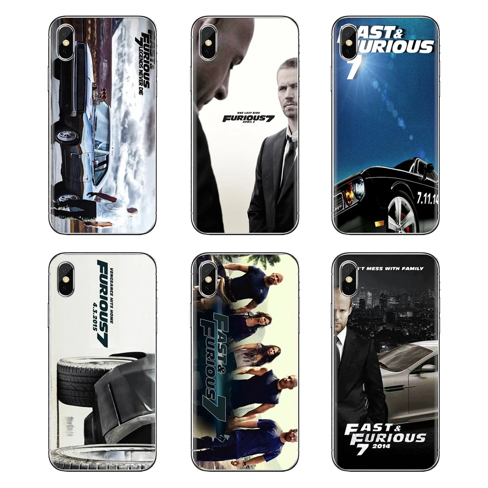 

Fast Furious 7 USA 2015 Paul Walker For Xiaomi Redmi 4A S2 Note 3 3S 4 4X 5 Plus 6 7 6A Pro Pocophone F1 Transparent TPU Housing