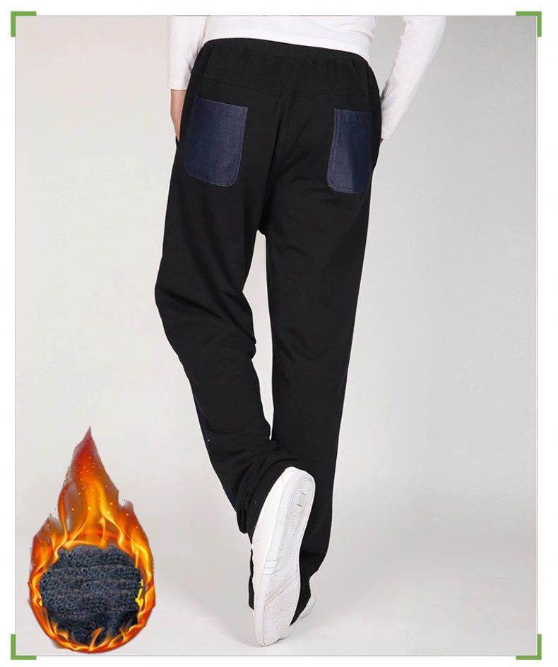 Теплые зимние брюки мужские брюки для пробежек хип-хоп брюки мужская одежда уличная Мужская Брюки Большие размеры XXXL 4XL 5XL 6XL 7XL 8XL