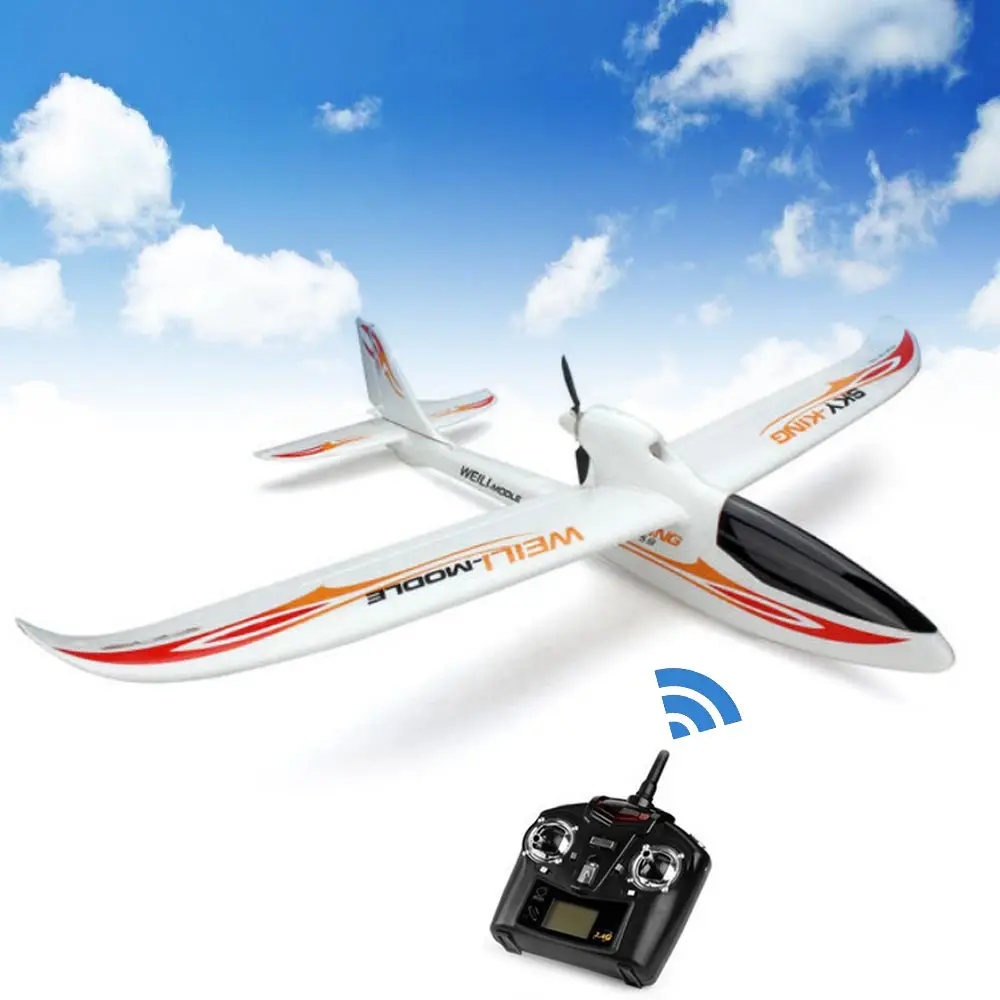 

F959SkyKing 2.4G 3CH RC Airplane Fixed Wing EPP Remote Control Plane With N60 Motor Outdoor Toys Drone For Kids Gifts