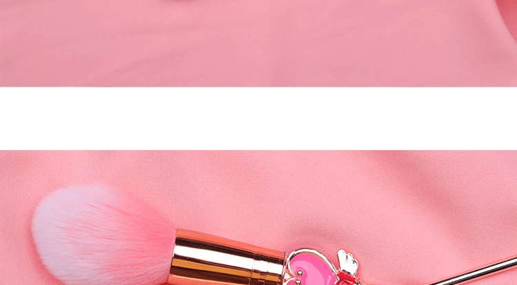 8 pcs Lovely Cartoon Makeup Brushes Set Powder Foundation Blush Blending Eyeshadow Lip Cosmetic Beauty Make Up Brush Set