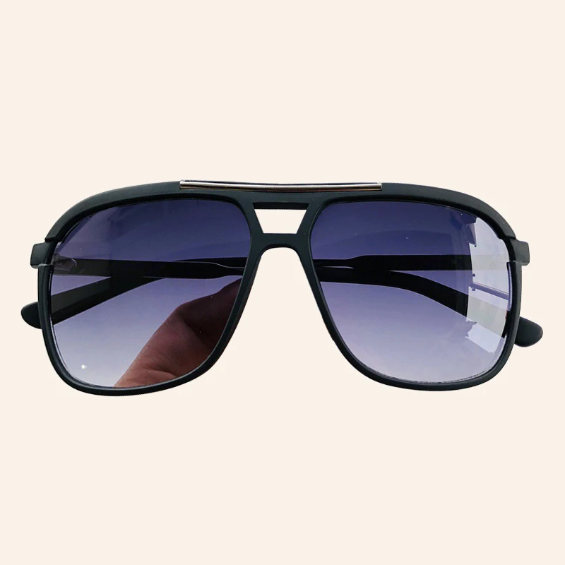 No.4 Sunglasses Роскошные негабаритных Пилот солнцезащитные очки для женщин и мужчин фирменный дизайн зеркальные Квадратные Солнцезащитные очки женские Lunette Soleil Femme - Цвет линз: No.4 Sunglasses