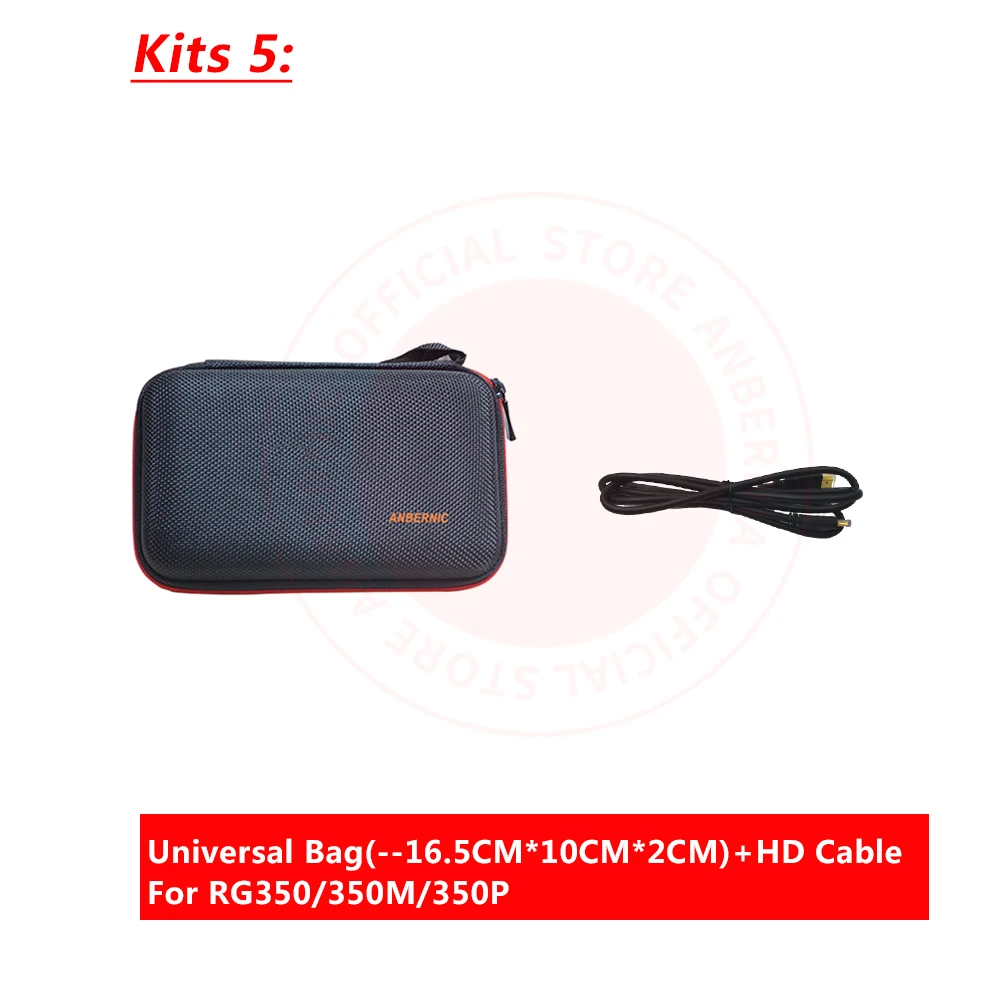 ANBERNIC RG350/RG350M/RG350P Protection Bag for Retro Game Console Game Player RG351P Handheld Retro Game Console BAG 