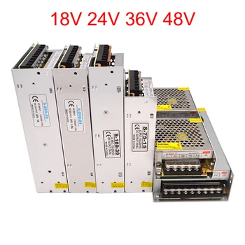 

LED Lighting Transformers 18V 24V 36V 48V Power Supply Transformer 220V AC Adapter 18 24 36 48 V Volt Power Supply Adapter SMPS
