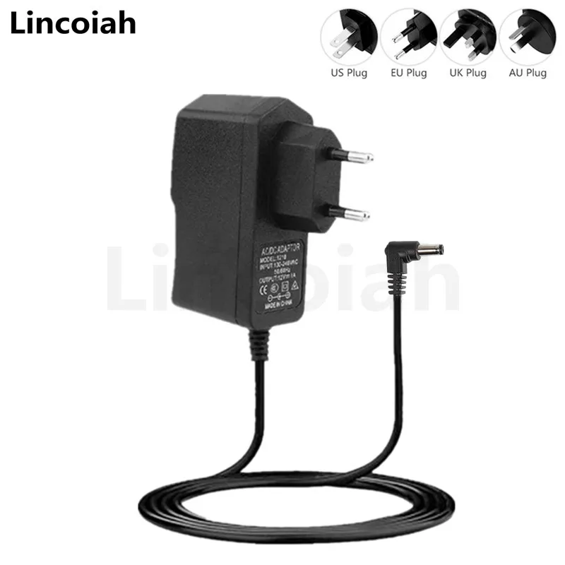 90 ° отложным воротником 3V 4 5 V 5V 6V 7 9V 12V 0.5A 1A 500mA 1000mA Питание адаптер Зарядное