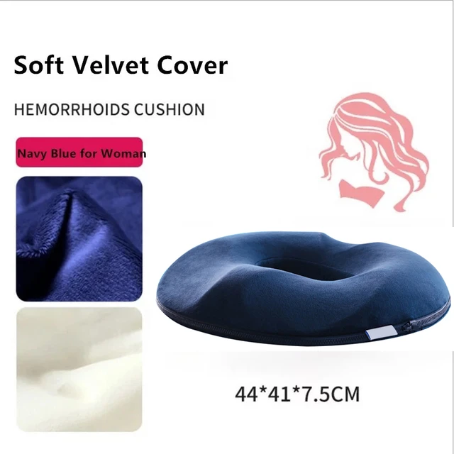 Comfort Donut Seat Cushion Sofa Hemorrhoid Memory Foam Anti Hemorrhoid  Massage Tailbone Pillow Car Office Seat Cushion - AliExpress