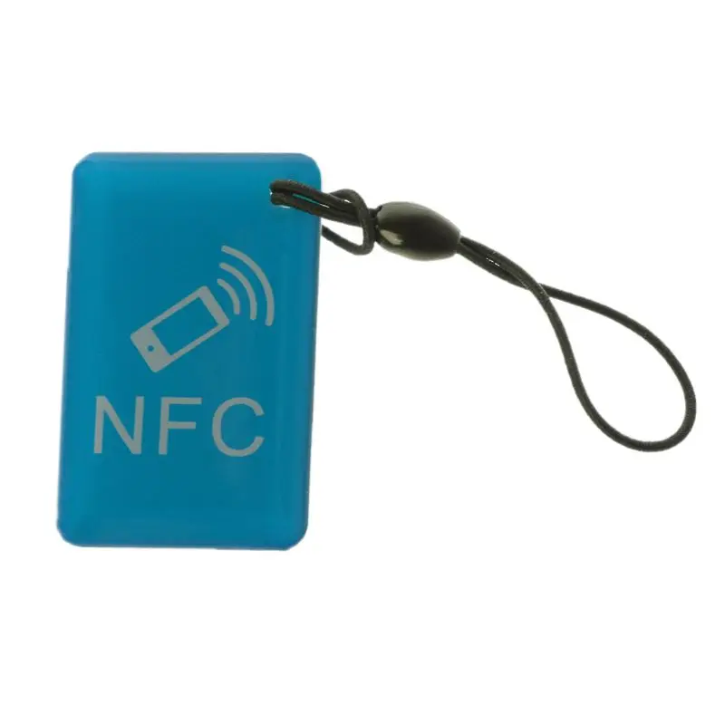 Синий Водонепроницаемый NFC Метки этикетки Ntag213 13,56 МГц RFID смарт-карты для всех NFC с поддержкой телефона - Цвет: Синий