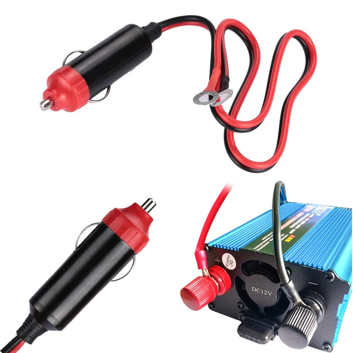 45 см кабель прикуривателя для Штепсель инвертора кабель адаптер провода машина шнур питания 12 В до 220 В автомобильный инвертор Fil вспомогательный