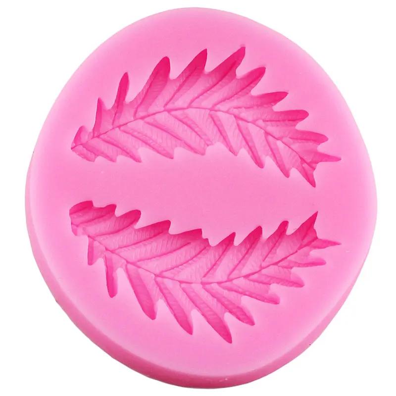 Листья водоросли границы силиконовые формы DIY вечерние Топпер для кексов инструменты для украшения тортов из мастики конфеты глина форма для шоколадной мастики
