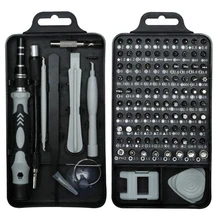 ABSF 115 in 1 Screwdriver Set Mini Electric Precision Screwdriver for Iphone Huawei Tablet Ipad Home Tool Set