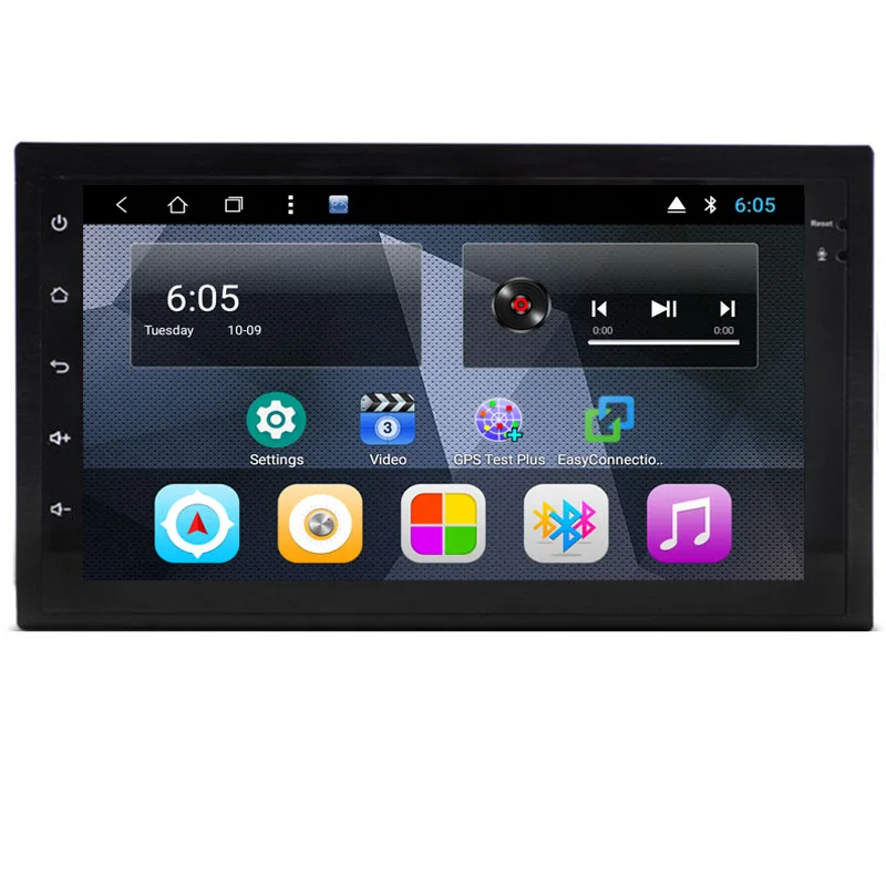 Best NaviTopia 1024*600 7inch 8 core RAM 2G ROM 32G Android 8.1 Car Radio player for 2Din Universal With Wifi/Maps 11