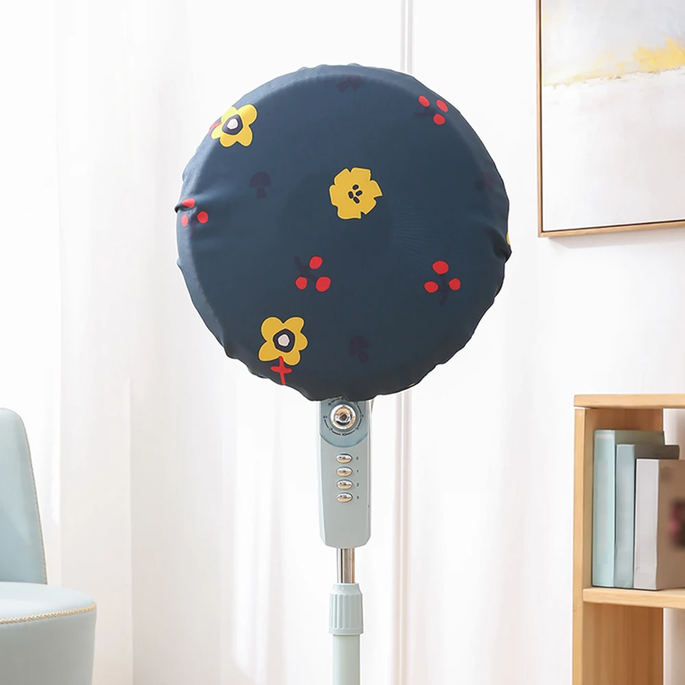 Electric Fan Cover Dustproof Round Standing Fans Mesh Shield Protector Bag Damp-Proof Pedestal Floor Fan Anti-Dust Cover