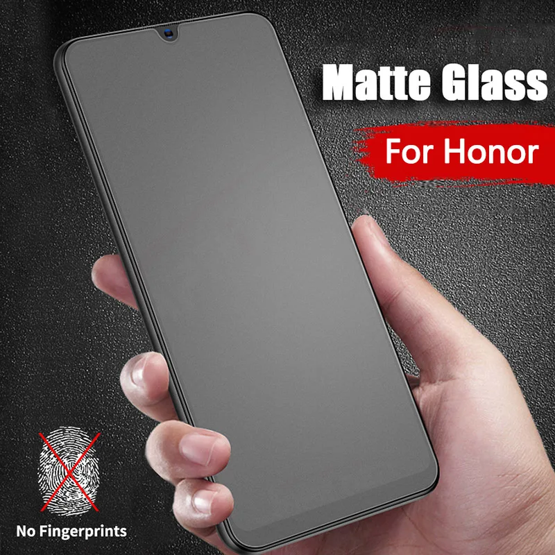 Matte Frosted Protective Tempered Glass for Huawei Honor 8X 8C 8S 8A Screen Protector honor hono 8 x c s a x8 c8 s8 a8 Film glas afbeelding
