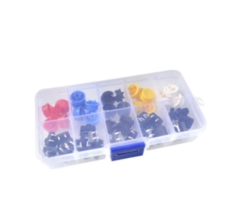 25PCS Touch Switch Button Round Button With Button Cap Mini Switch 121273mm Boxed For RC Cars Drones Airplanes RC Spare Parts 25PCS Touch Switch Button Round Button With Button Cap Mini Switch 121273mm Boxed For RC Cars Drones Airplanes RC Spare Parts