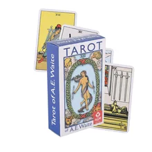 2021New Tarot Divination Card Table Game Toy Prediction Astrology Color Printing Altar Cloth  Werewolf Magic