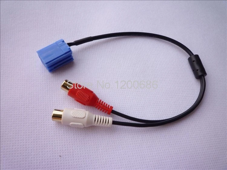 Mt-Punkt Grundig Vdo Caricatore Cd A 8Pin Cavo Aux Rca Mini Iso Adatta Vw 2Rca
