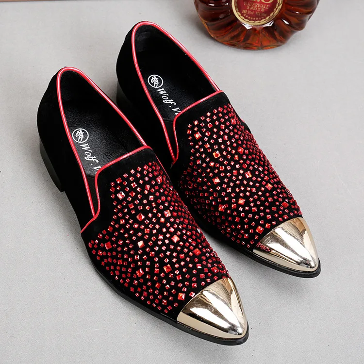 

Chaussure Unique Cow Leather Japanese Style Fashion Loafers Pointed Toe Casual