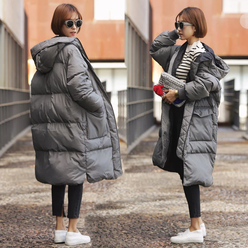 

Jrnnorv Winter Jacket Women Coat Parka Warm Hooded Long Sleeve Jacket Coats Thick Long Woman Winter Jacket Plus Size Outerwear