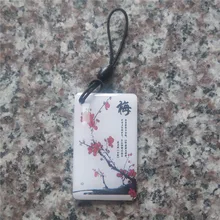 1 шт. перезаписываемый T5577 EM4305 пустая карта 125 кГц Близость RFID ID брелок-карточка брелок ключ для домофона бирка брелок с кольцом Пряжка значок