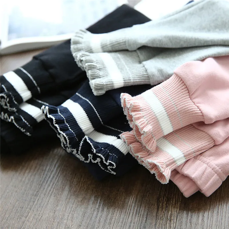 Girls' winter leggings Toddler Kids Baby Girls Striped Leggings Tights Pants Trousers Outfits Clothes girls tights #4D02 (14)