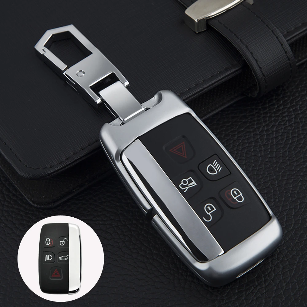 Новинка Набор чехлов для ключей из цинкового сплава Land Rover Range Sport Evoque Freelander2 Jaguar XF