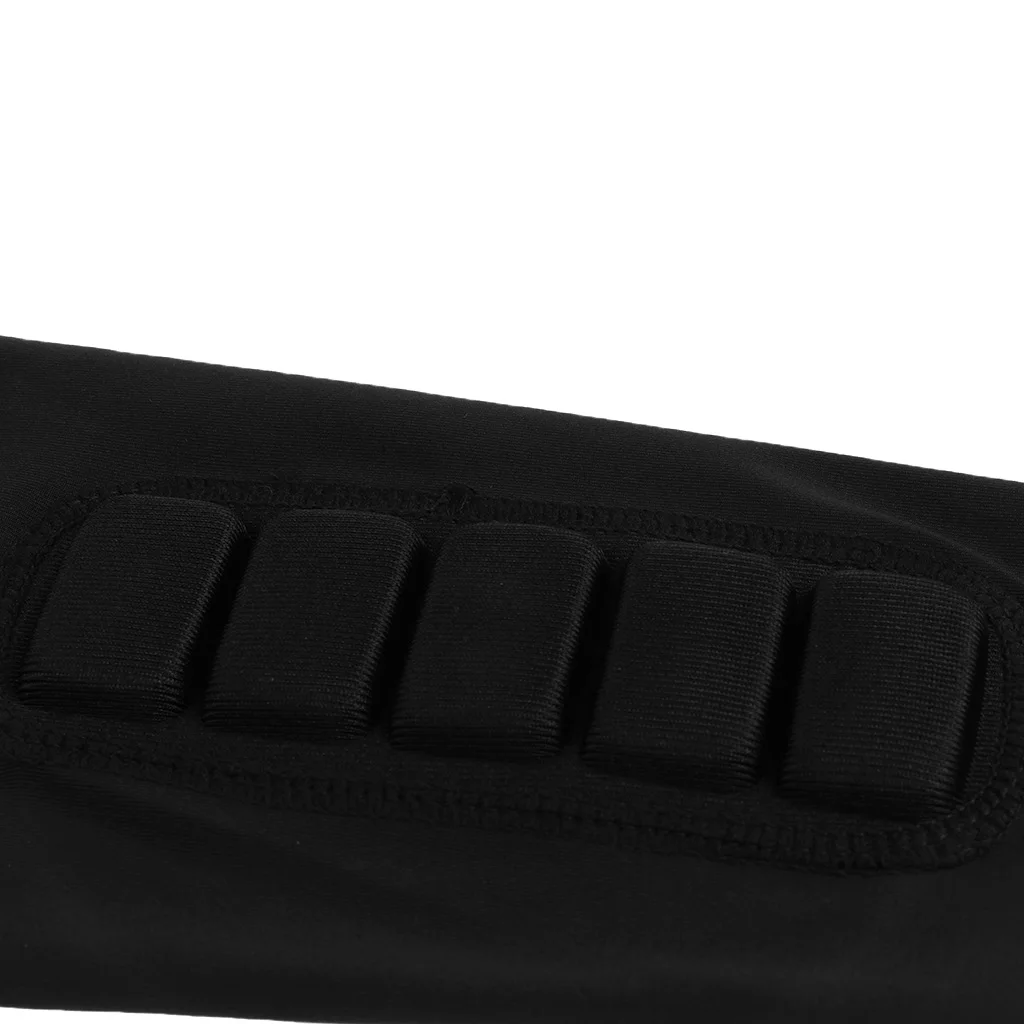 Баскетбольный футбол Honneycomb Pad локоть поддержка Brace компрессионный рукав рука протектор синий/черный